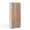 Manager magas szekrény 79,9 x 42,2 x 196,5 cm, warmia dió / fehér