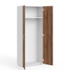 Manager magas gardrób 79,9 x 42,2 x 196,5 cm, warmia dió / fehér