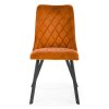 Nyx étkezőszék, narancs / fekete