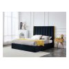 Ariella ágy 160 x 200 cm, fekete
