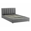 Montreal Velvet ágy 120 x 200 cm, szürke