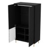 Bullet szekrény, fekete