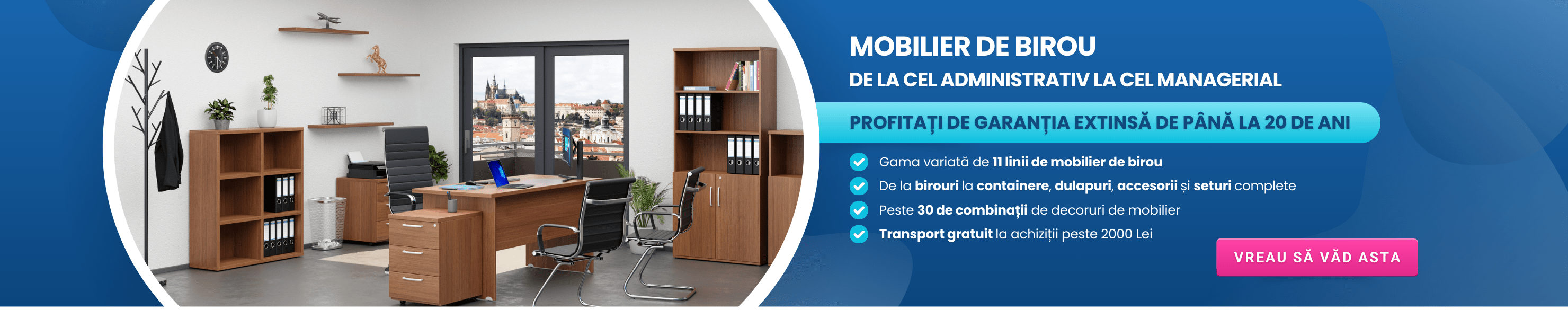 Cea mai largă selecție de mobilier de birou