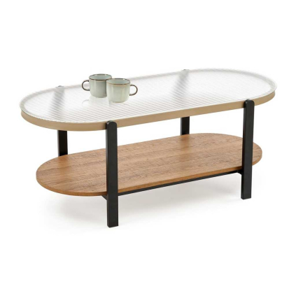 Măsuță de cafea Darien, stejar / negru