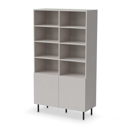 Dulap cu rafturi Kensington, crem