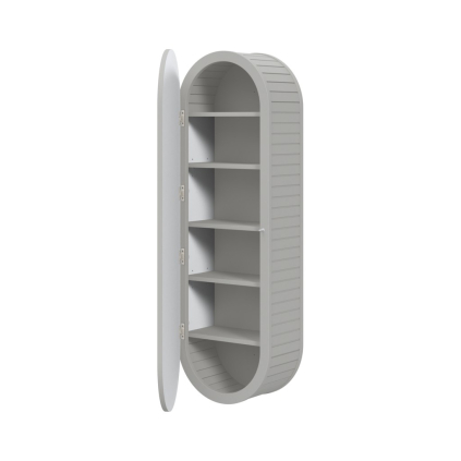 Dulap suspendat pentru baie Belmore, crem