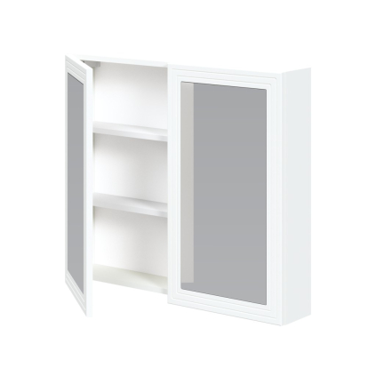 Dulap cu oglindă suspendat Bondi 80 cm, alb