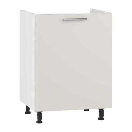 Dulap de jos Vento DK-60/82, alb / crem
