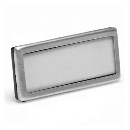 Etichetă pentru îmbrăcăminte ALU 65 - 10 buc, aluminiu