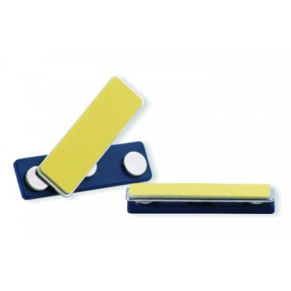 Clips magnetic pentru ecuson, negru