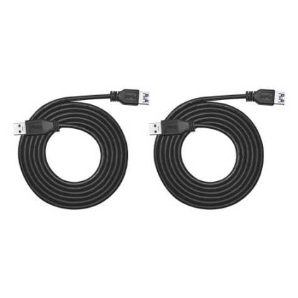 Set de cabluri de extensie pentru suport Brateck LDT62, negru