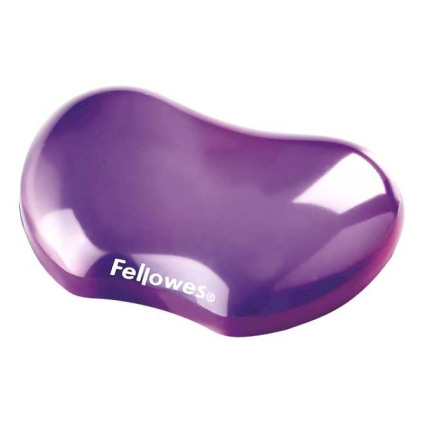 Suport gel pentru încheietură Fellowes CRYSTAL, violet