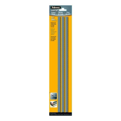 Bandă de cauciuc A4 pentru ghilotine Fellowes Electron, Proton, Neutron - 3 buc, negru