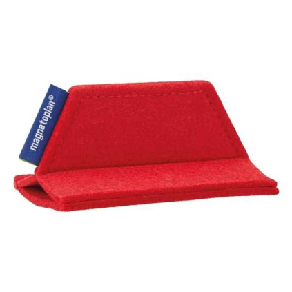 Burete magnetic Magnetoplan MagnetoWipe EcoAware, roșu