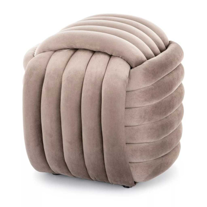 Taburet Laire Velvet, bej