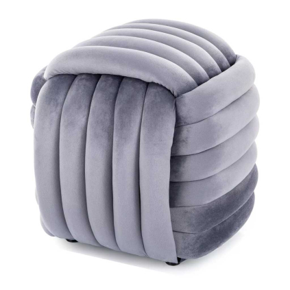 Taburet Laire Velvet, gri