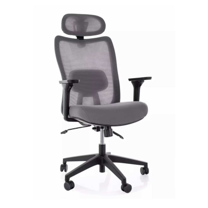 Scaun de birou Bevera Plus, gri