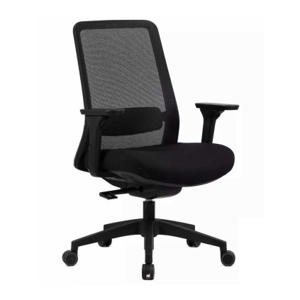 Scaun de birou Cantaron, negru