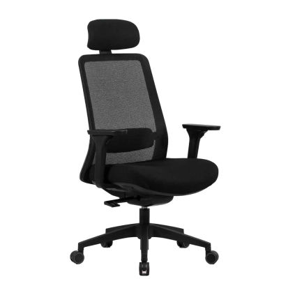 Scaun de birou Cantaron Plus, negru