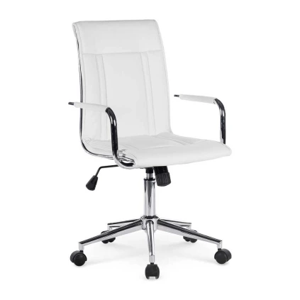 Scaun de birou Porto 2, alb