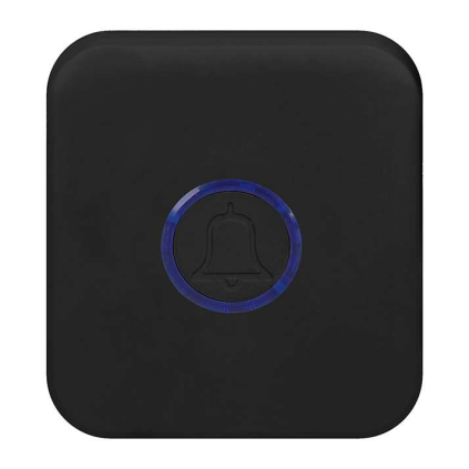 Sonerie wireless cu dinam 1L70, 150m, learning code, negru