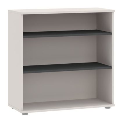 Bibliotecă Campelo, crem / antracit