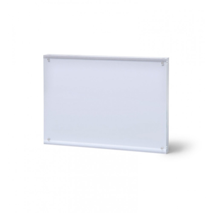 Suport magnetic pentru etichete de preț A7, transparent