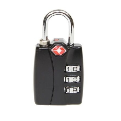Lacăt codat TSA RV.TSA.12022, negru