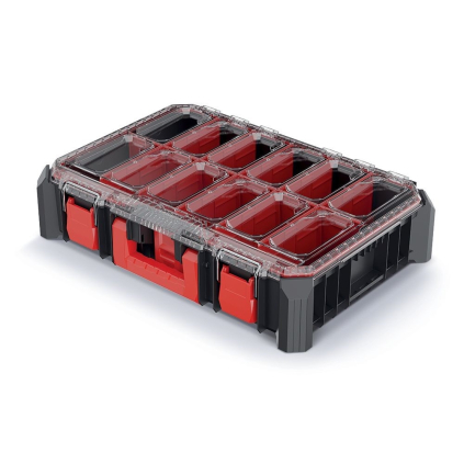 Organizator - punte AC cu separatoare, negru
