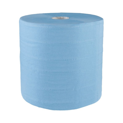 Aparat de curatat hartie ECONOMIC 4 straturi - 2 role, albastru