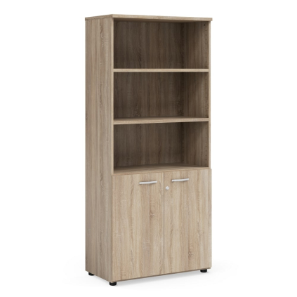 Dulap înalt Praktik 80 x 40 x 182,1 cm, stejar sonoma