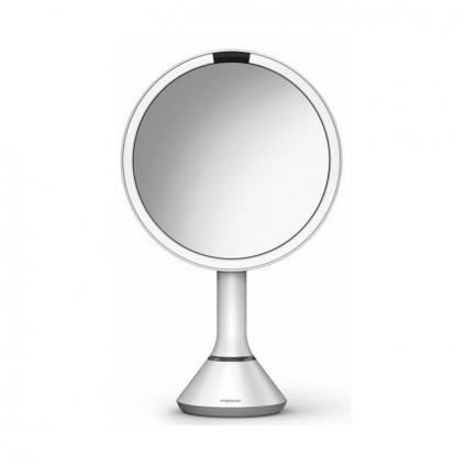 Oglindă Simplehuman cu luminozitate reglabilă Dual LED, alb