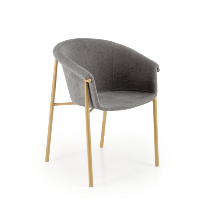 Scaun de bucaterie Lester, gri