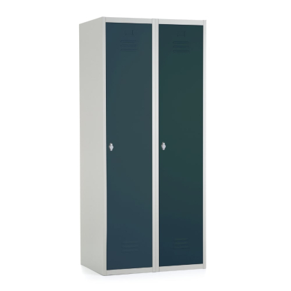 Dulap metalic, 80 x 50 x 180 cm, blocare cu rotire, antracit - ral 7016