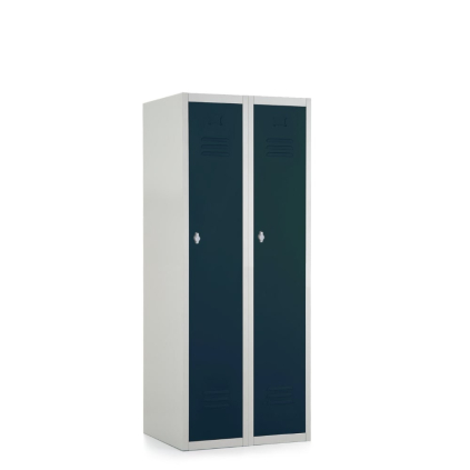 Dulap metalic, 60 x 50 x 150 cm, blocare cu rotire, antracit - ral 7016