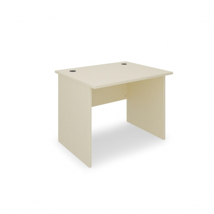 Masa SimpleOffice 100 x 80 cm, mesteacan