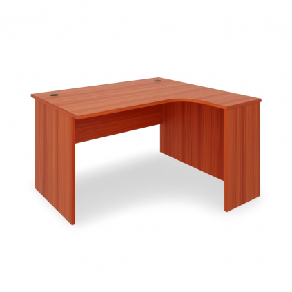 Masa coltar SimpleOffice 140 x 120 cm, dreapta, cires