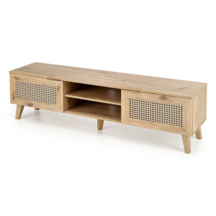 Comodă TV Rustico, stejar artisan