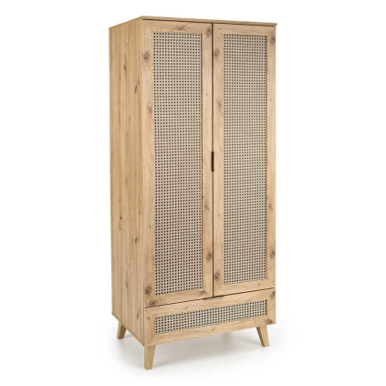 Dulap pentru haine Rustico, stejar artisan