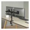 Suport monitor Brateck LDT66-C024, 2 brațe, negru