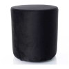 Taburet Caen B Velvet, negru