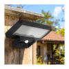 Lampă solară LED WO7204 cu senzor, negru