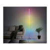 Lampă LED de podea WO62 Rainbow RGB, WiFi, negru