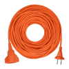 Prelungitor cu cuplă 1 priză – 30m, 2x1,5, portocaliu