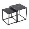 Măsuță de cafea Lontras, negru