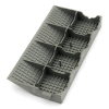 Rampă plastic Linea Combi 40 x 19,5 x 4,8 cm (femă), gri