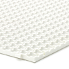 Placi de plastic Linea Flextile 39,5 x 39,5 x 0,8 cm, alb