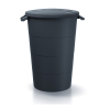 Recipient din plastic de gradina cu mânere, 80 l, antracit