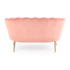Canapea Amorinito, roz/aurie