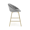 Scaun de bar Briggs, gri